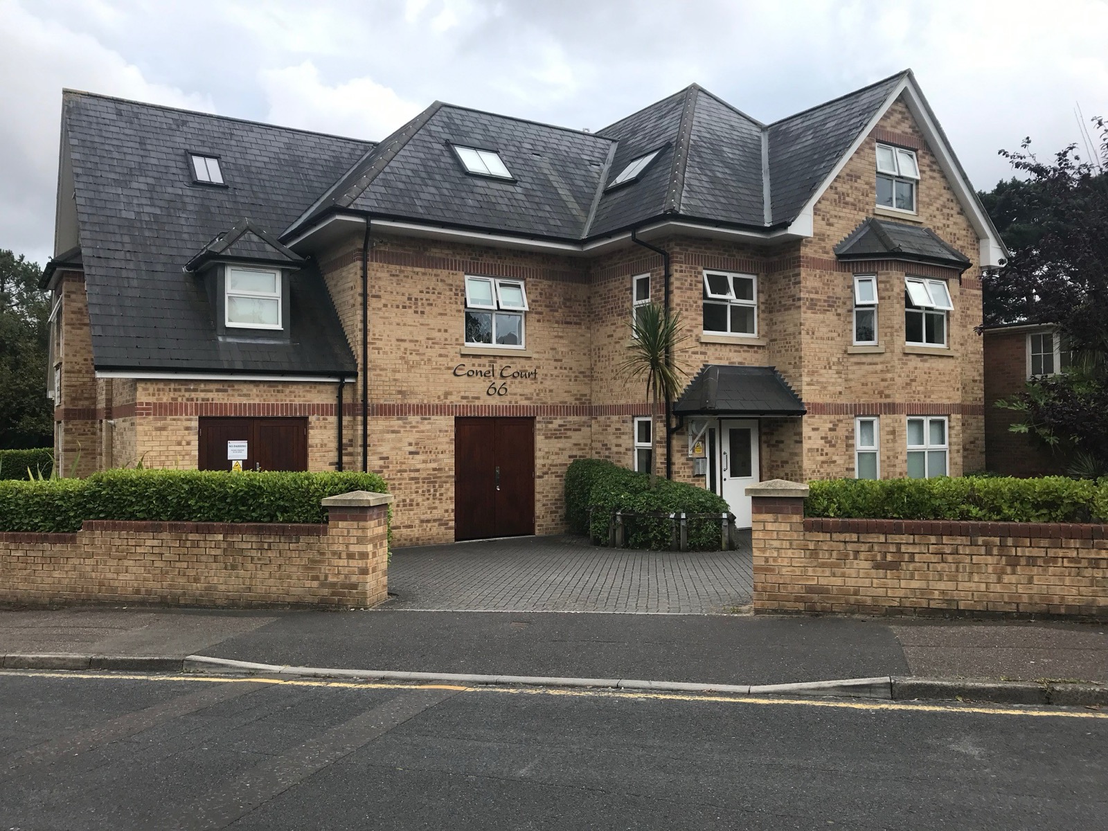 Exterior of Conel Court, Talbot Road