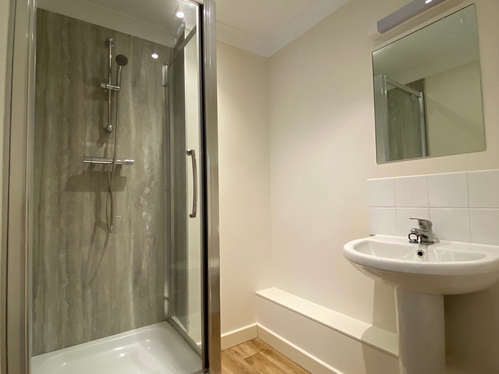 Shower room, Flat 7 Conel Court
